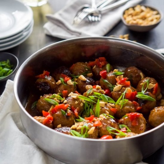 Sweet Chili Glazed Meatballs