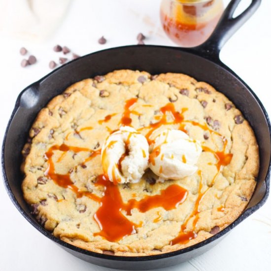 Lightened Up Cookie Skillet