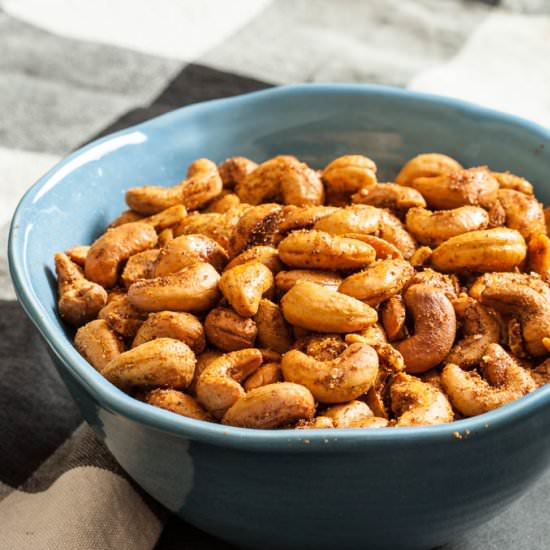 Curry Roasted Cashews