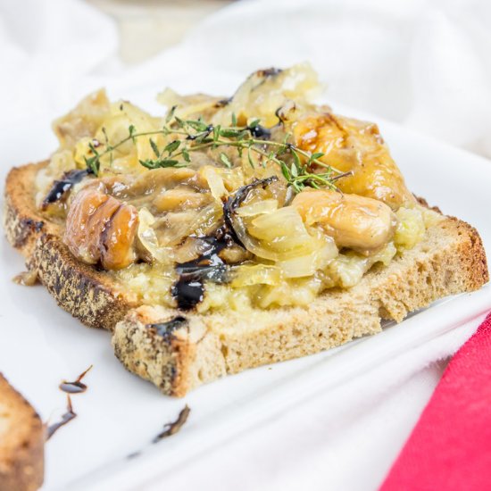 Mushroom Bruschetta