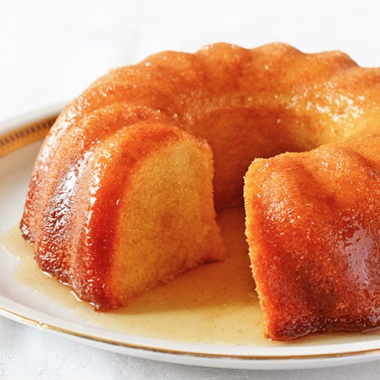 Rum Cake from Scratch