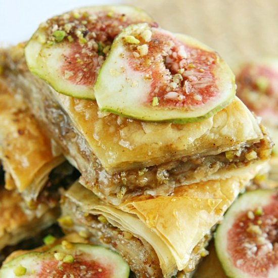 Pear and Fig Baklava