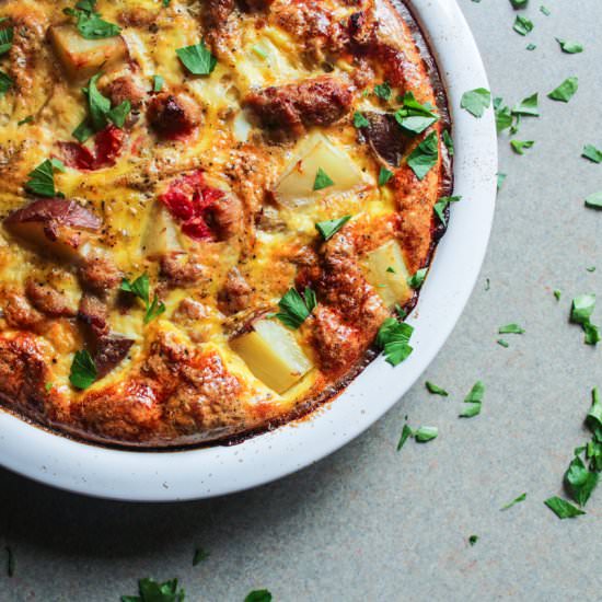 Sausage Frittata