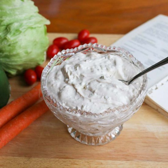 Homemade Blue Cheese Salad Dressing