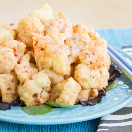 Bang Bang Cauliflower Bites