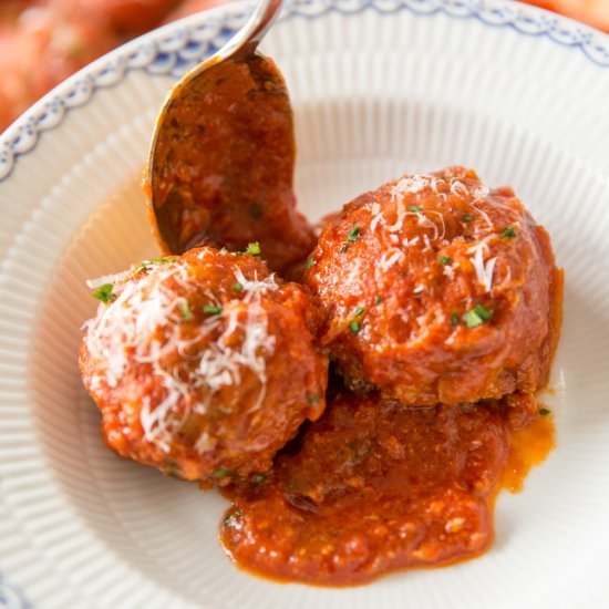 Russian Meatballs w/ Rice