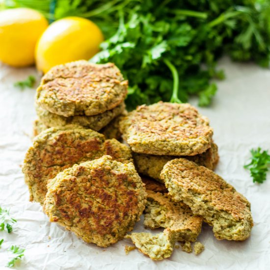 Easy Baked Falafel