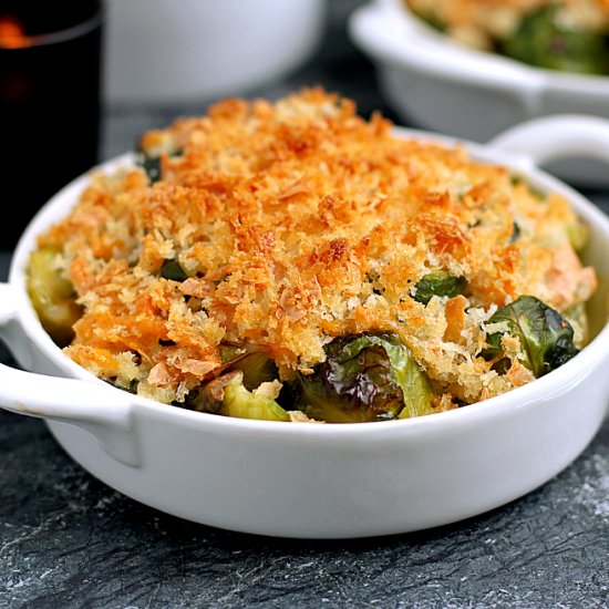 Brussels Sprouts Gratin