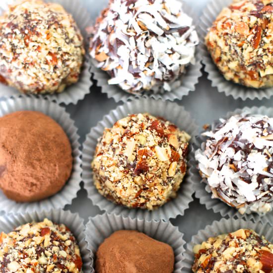 Chocolate Almond Truffles