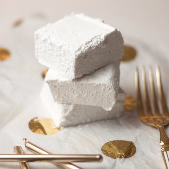 Homemade Vanilla Marshmallows