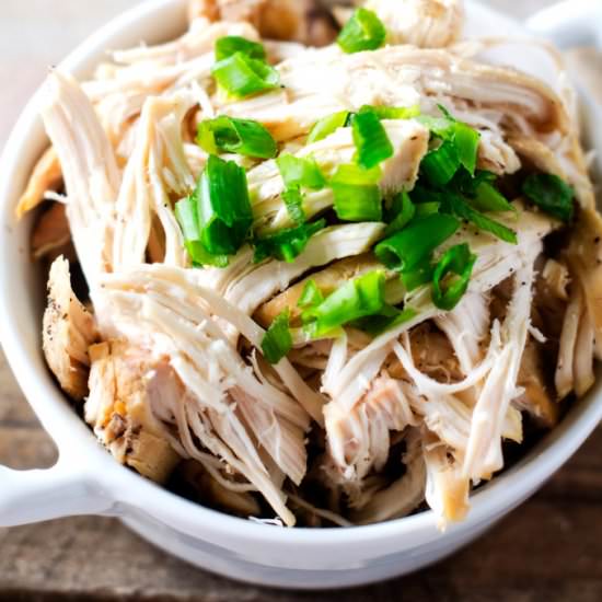 Slow Cooker Shredded Chicken