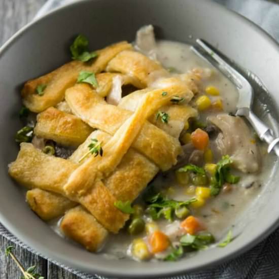 Slow Cooker Chicken Pot Pie