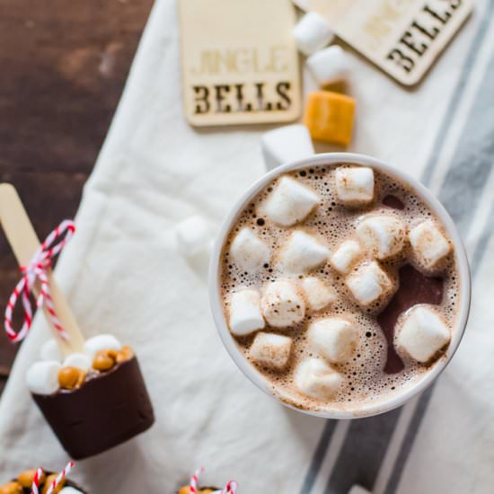 Salted Caramel Hot Chocolate