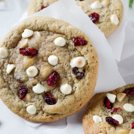 Chewy Cranberry Cookies