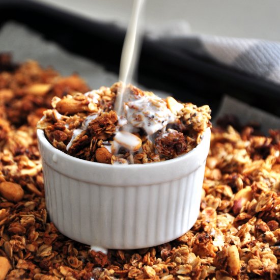 Peanut Butter Granola