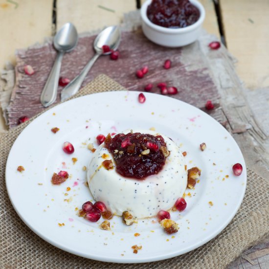 Poppy Seed Pannacotta