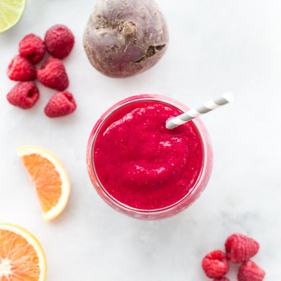 Raspberry Beet Detox Smoothie