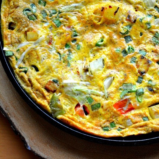 Indian Spiced Frittata