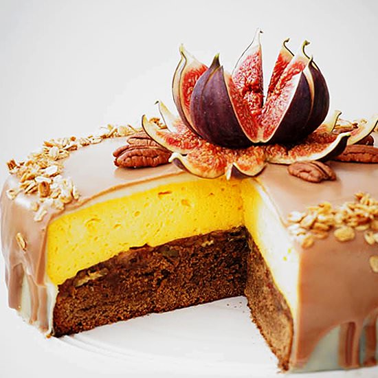 Figs and Pumpkin Cake (in Romanian)