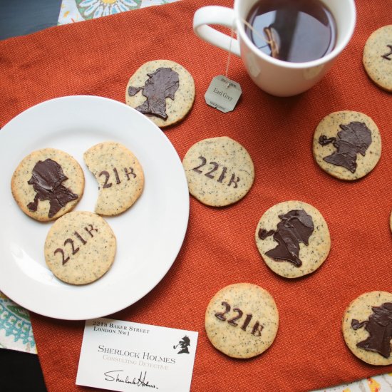 Earl Grey Shortbread Cookies