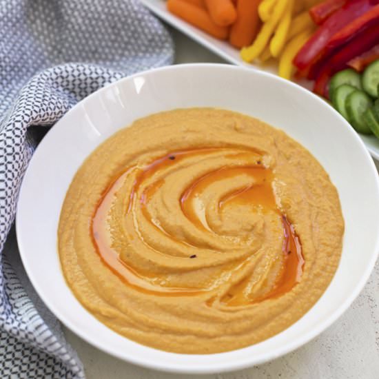 Roasted Red Pepper Hummus