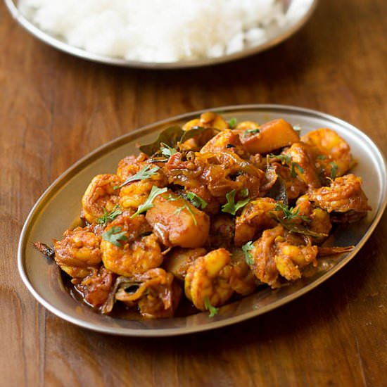 Prawns Masala or Kolambi Masala