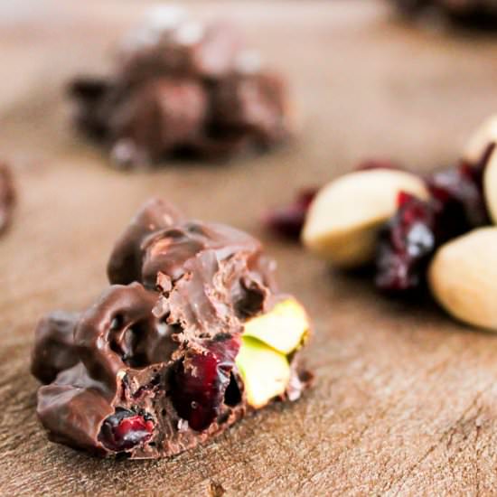 Chocolate Craisins® Nut Clusters