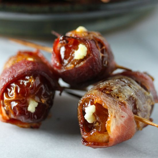 Goat Cheese Stuffed Dates