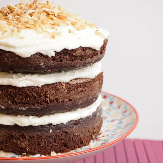 Chocolate Coconut Cake