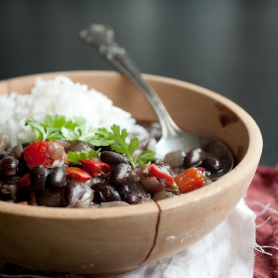 Cuban Beans and Rice