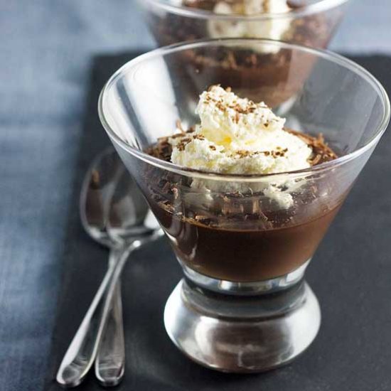 5-Ingredient Chocolate Pots