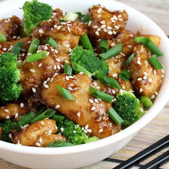 Homemade Sesame Chicken