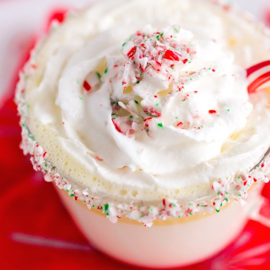 Peppermint White Hot Chocolate