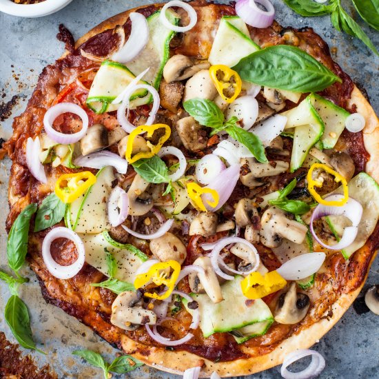 Vegetable Pizza