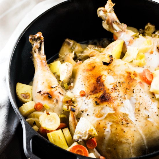 Chicken in Immunity Boosting Broth