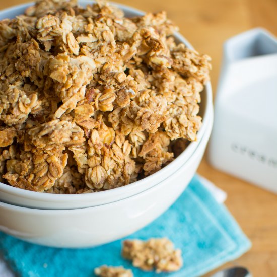 Brown Butter Salted Caramel Granola