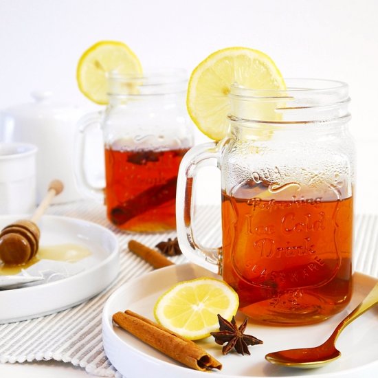 Spiced Earl Grey Hot Toddy