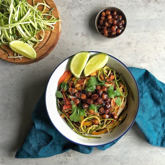 Zoodle Pad Thai (vegetarian)