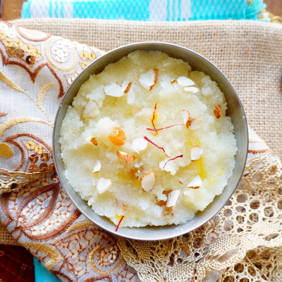 Sooji Halwa – Semolina Pudding