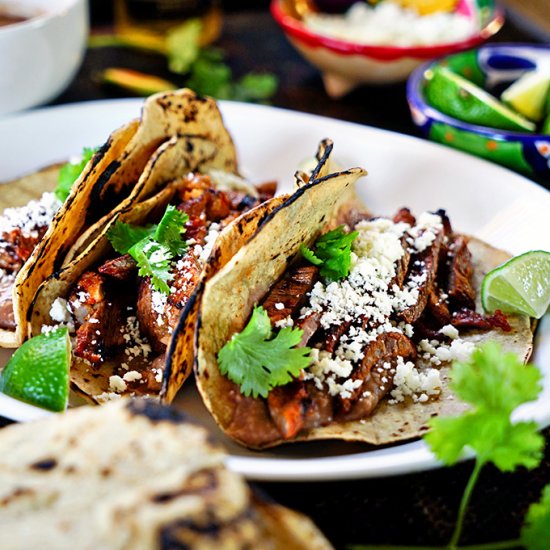 Mojo Carne Asada Tacos