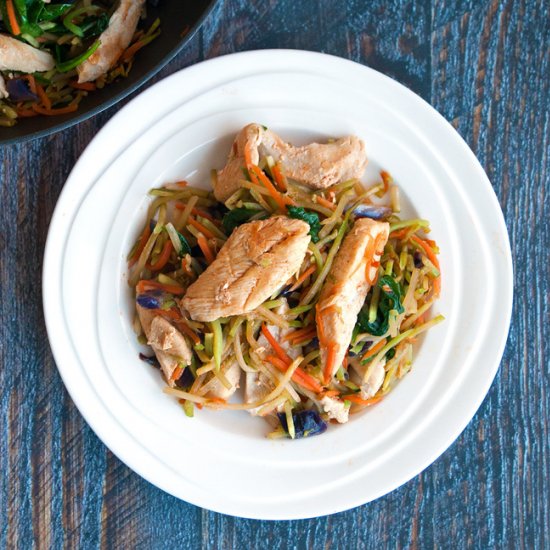 Sweet Sriracha Chicken Stir Fry