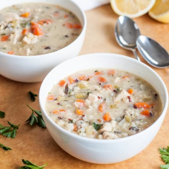 Creamy Chicken & Wild Rice Soup