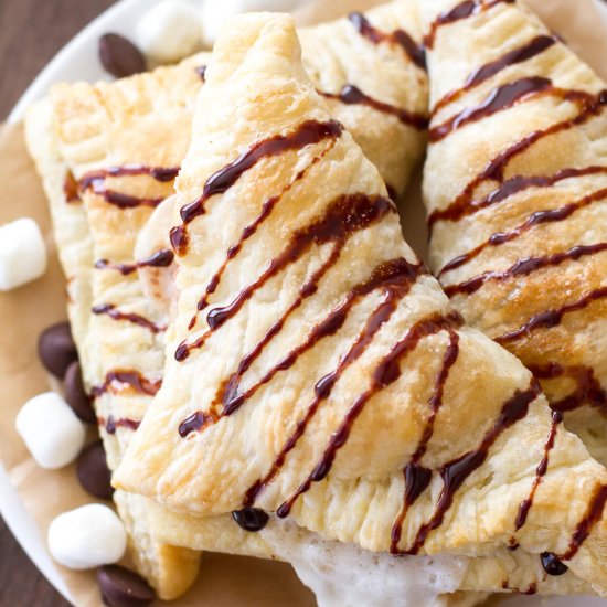 3-ingredient S’mores Turnovers