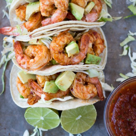 Chili Lime Shrimp Tacos