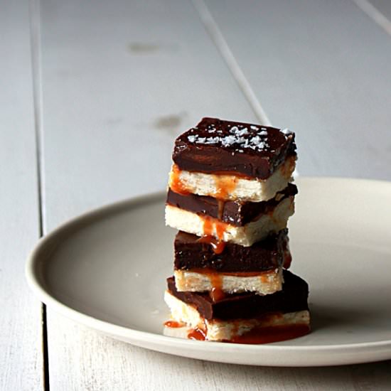 Millionaire Shortbread Bar