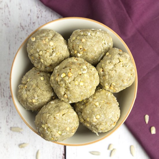 Honey Sunbutter Protein Balls