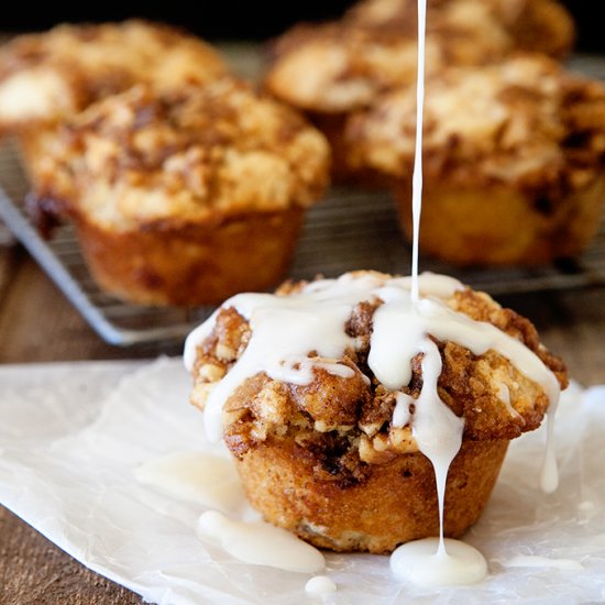 Cinnamon Roll Muffins