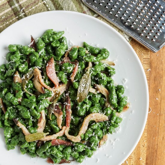 Spinach Spätzli