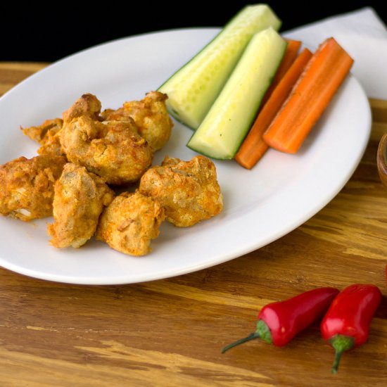 Spicy Cauliflower Buffalo Wings