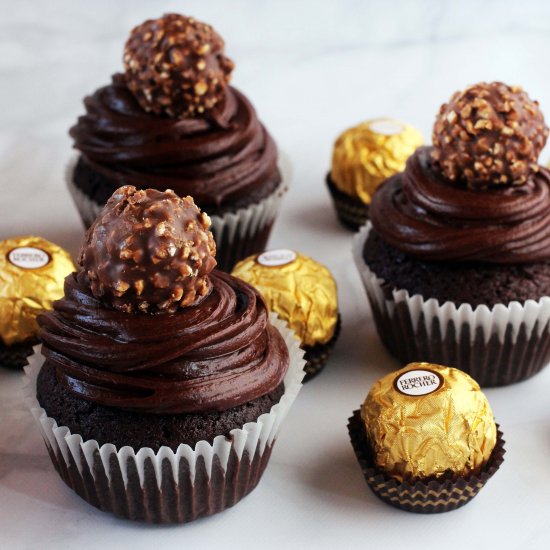 Ferraro Rocher Cupcakes